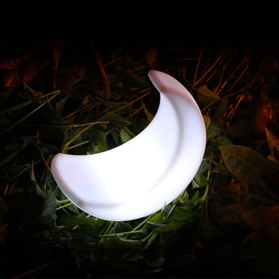 Lámparas de decoración led de Navidad iluminadas de forma de luna pequeña 2023
