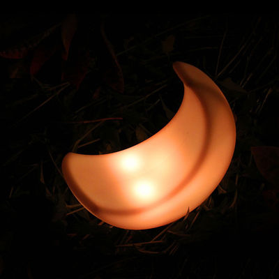 Lámparas de decoración led de Navidad iluminadas de forma de luna pequeña 2023