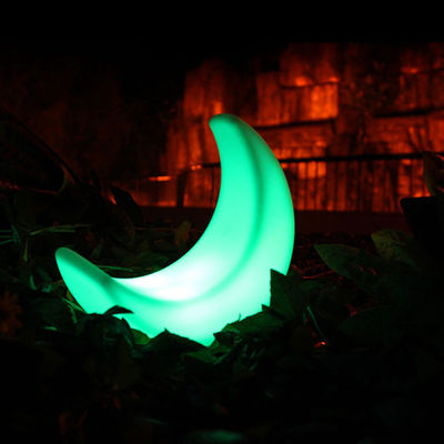 Lámparas de decoración led de Navidad iluminadas de forma de luna pequeña 2023