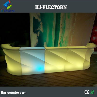nuevo conjunto de barras iluminadas con LED comercial portátil de plástico multicolor PE