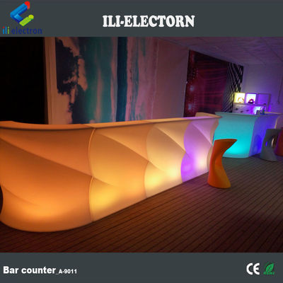nuevo conjunto de barras iluminadas con LED comercial portátil de plástico multicolor PE