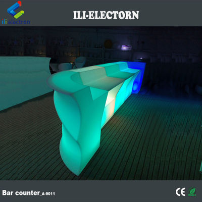 nuevo conjunto de barras iluminadas con LED comercial portátil de plástico multicolor PE