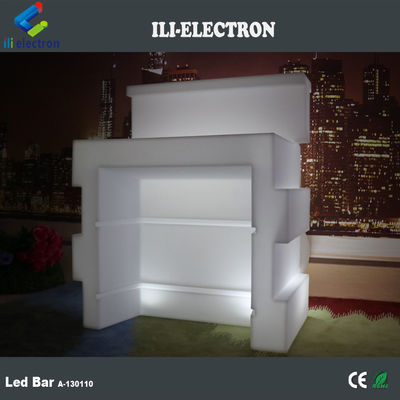Tabla de barra móvil de plástico LED 16 colores resistente al agua