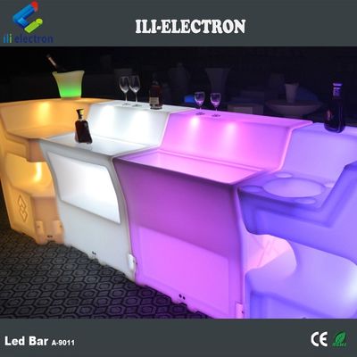 Contador de barras LED, panel recto LED, muebles LED