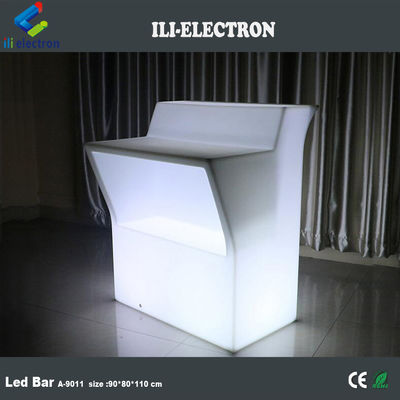 barra móvil de plástico exterior con LED de colores