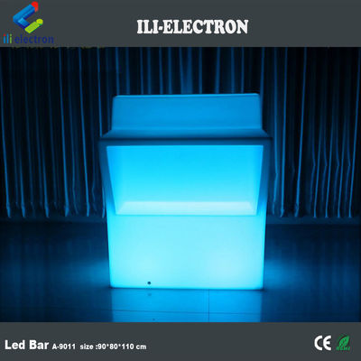 barra móvil de plástico exterior con LED de colores