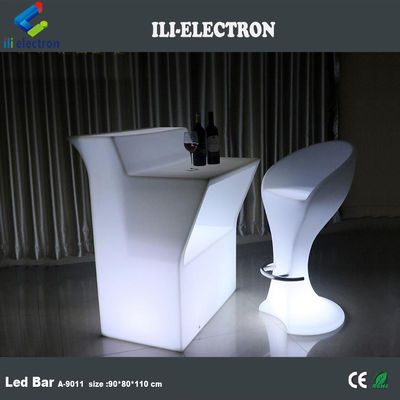 barra móvil de plástico exterior con LED de colores