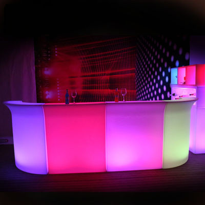 Iluminación de barras LED luminosas Contador móvil IP65 resistente al agua
