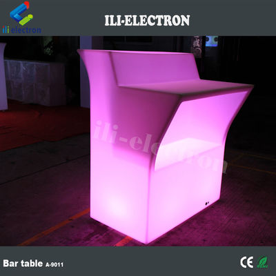 Contador de bar modernos de LED iluminado con LED Salón / Restaurante de plástico