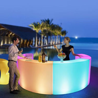 Barras redondas de LED personalizadas Contador iluminado IP65 resistente al agua