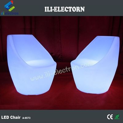 Muti-color brillante portable recargable iluminado LED silla de fiesta