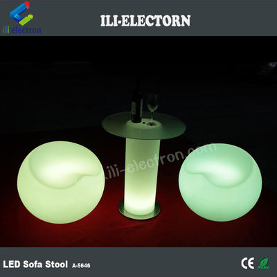 nuevo diseño multicolor RGB impermeable led silla de manzana brillante