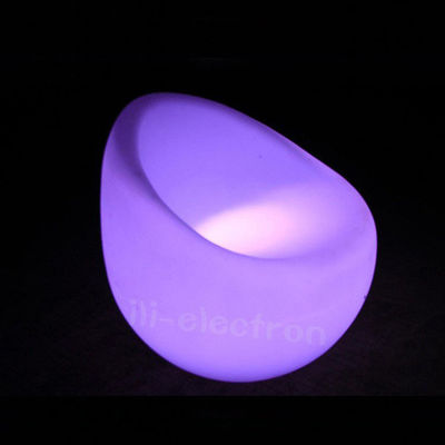 PE Plástico recargable RGB Iluminado Sofá de bar Led Control remoto Infarad