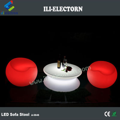 Muti Color RGB luz LED mesa de cóctel, resistente al agua luz hasta muebles de bar