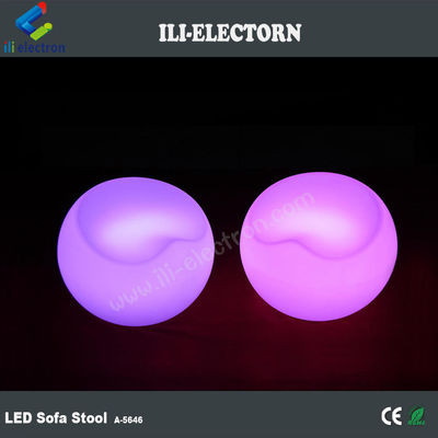 Muti Color RGB luz LED mesa de cóctel, resistente al agua luz hasta muebles de bar