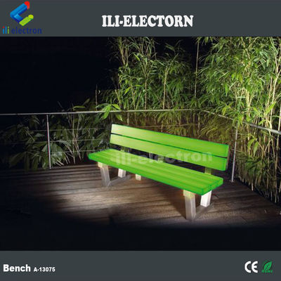 Muebles de jardín de 16 colores de plástico iluminados