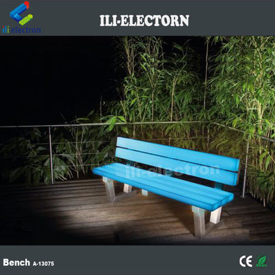 Muebles de jardín de 16 colores de plástico iluminados