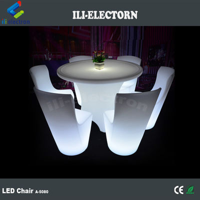 Muebles LED Multicolor cambiante silla de comedor LED