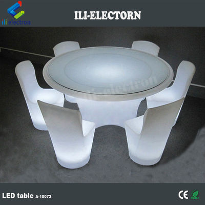 Muebles LED Multicolor cambiante silla de comedor LED