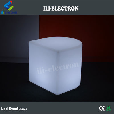 sillas de plástico recargable con luz LED