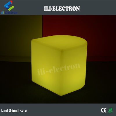 sillas de plástico recargable con luz LED