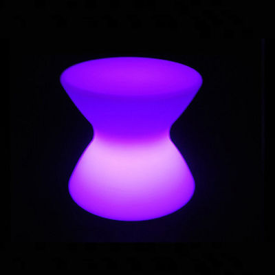 Venta caliente de plástico iluminación led mesa de bar