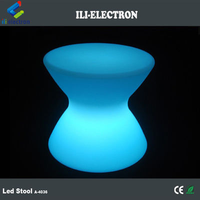 Venta caliente de plástico iluminación led mesa de bar