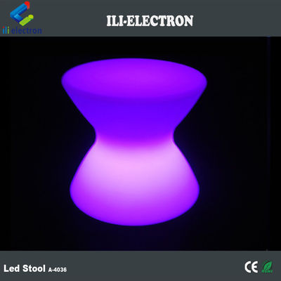 Venta caliente de plástico iluminación led mesa de bar