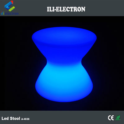 Venta caliente de plástico iluminación led mesa de bar