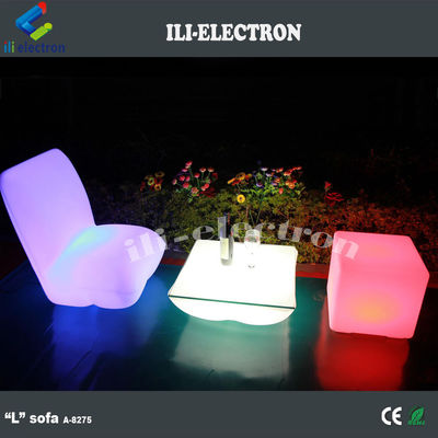 Muebles luminosos de aire libre a prueba de agua recargables