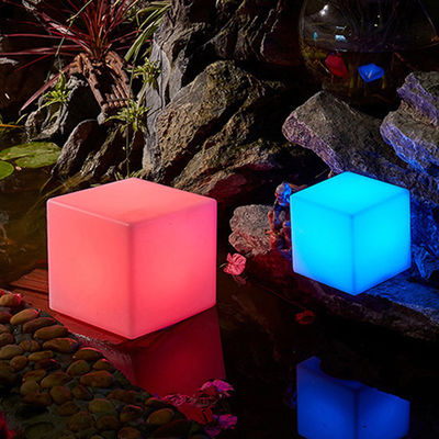 Control remoto LED Cubo Luz nocturna Iluminado Rgb Cambiando de color Batería recargable