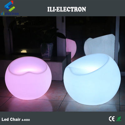 Silla de luz con forma de manzana/Silla de coctel con forma de luz/Silla de bar con luz