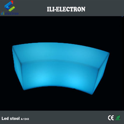 Muebles de bar con LED curvado para jardín exterior