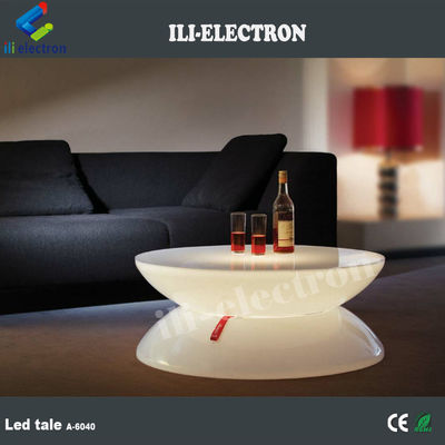 Modular Cambio de color silla de aire acondicionado Muebles de salón de plástico LED Light Up Sofa