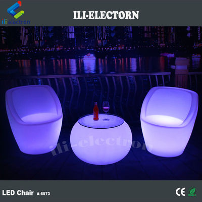 Mesa de luz de acento LED Barra redonda Mesa de barra LED brillante