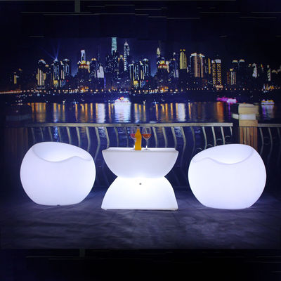 Mesa de bar portátil LED/Descoraciones de mesa con batería LED/Iluminación de mesa moderna con led