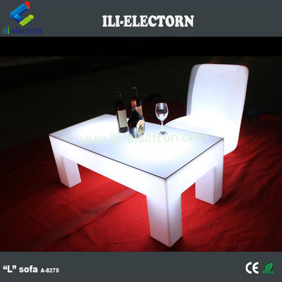 Control remoto RGB cuadrado led mesa luminosa para club nocturno / patio de fiesta / KTV / vestíbulo