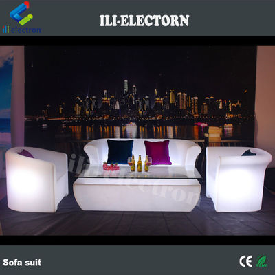Cambio de color Recargable de plástico LED ilumina la mesa de bar