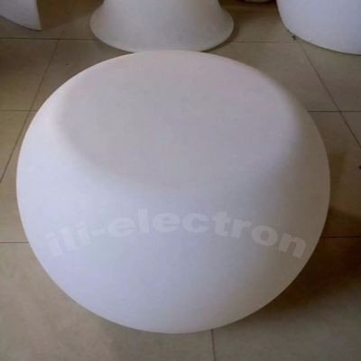 Recargable LED Muebles redondos Mesa de café para jardín