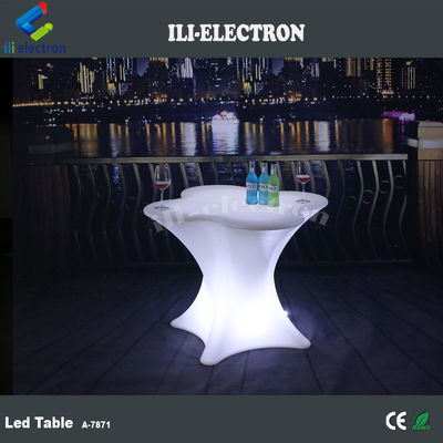 Luz de mesa de plástico LED portátil para eventos al aire libre