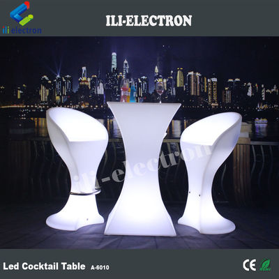 Muebles de barras de cambio de color de plástico moderno