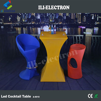 Muebles para exteriores de color naranja