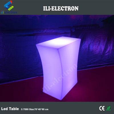 Venta caliente de mesa de bar moderna con led / muebles modernos con led / mostrador de bar con led