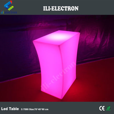 Venta caliente de mesa de bar moderna con led / muebles modernos con led / mostrador de bar con led