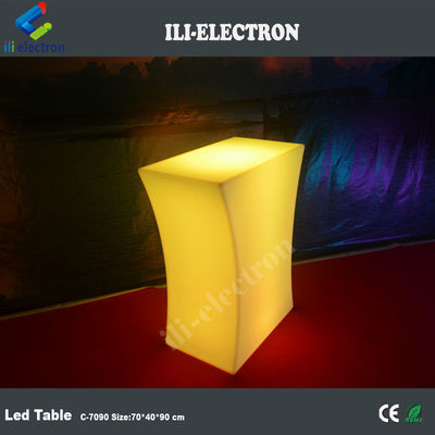 Venta caliente de mesa de bar moderna con led / muebles modernos con led / mostrador de bar con led