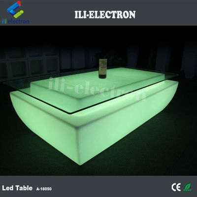 Stylish control remoto iluminación LED brillante mesa de bar / cassette de bar
