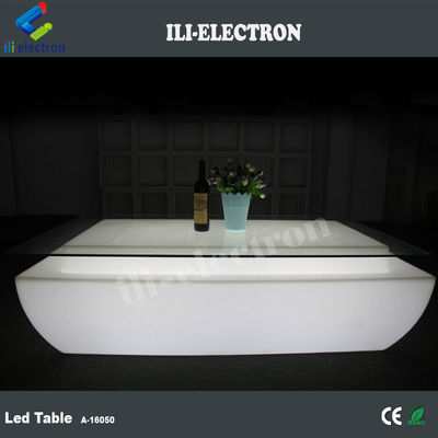 Stylish control remoto iluminación LED brillante mesa de bar / cassette de bar