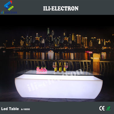 Stylish control remoto iluminación LED brillante mesa de bar / cassette de bar