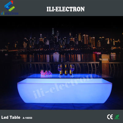 Stylish control remoto iluminación LED brillante mesa de bar / cassette de bar