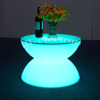 Muebles iluminados con led / mesas de luz con led / mesas de bar con led